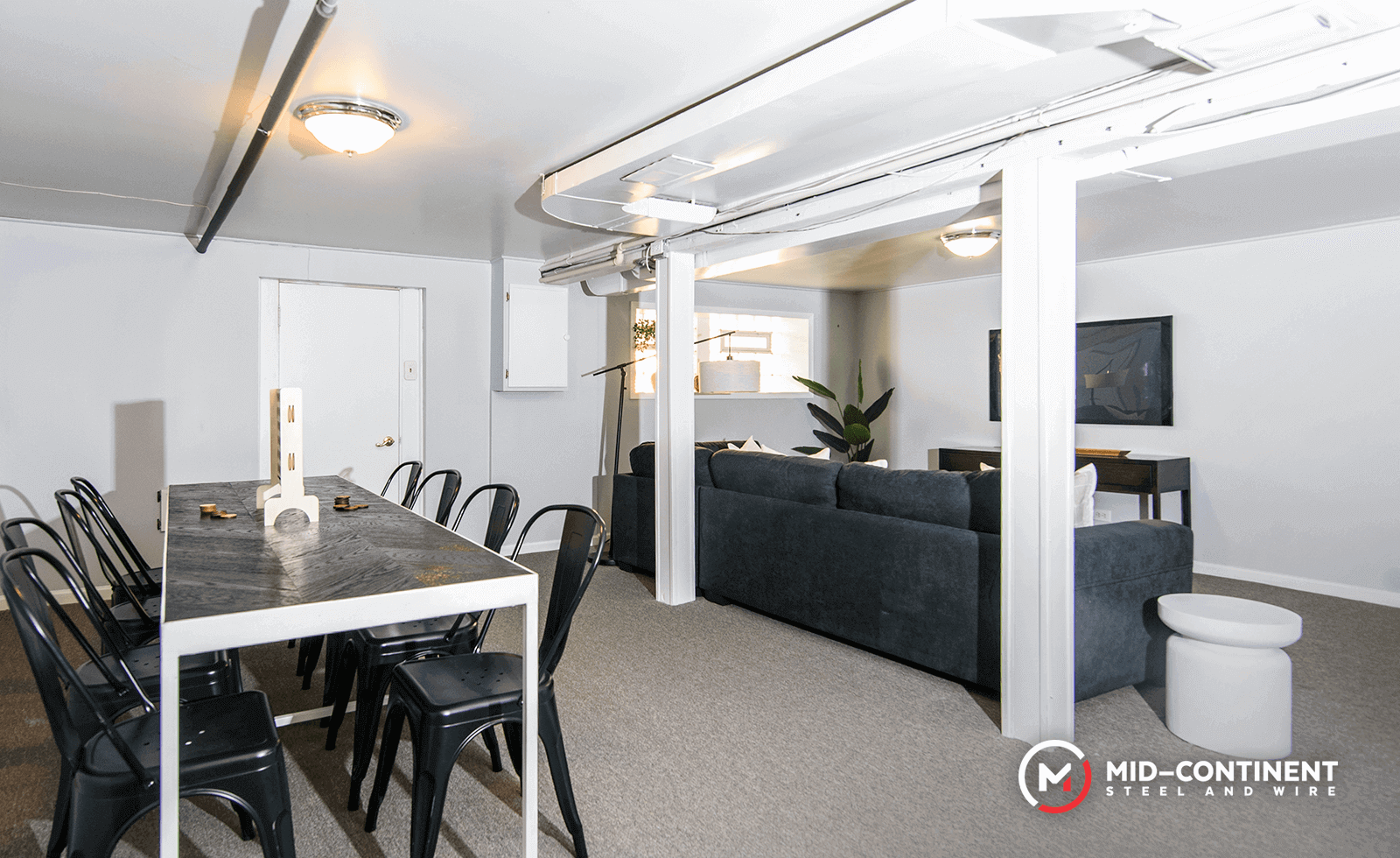 The benefits of using steel beams in basement construction Mid