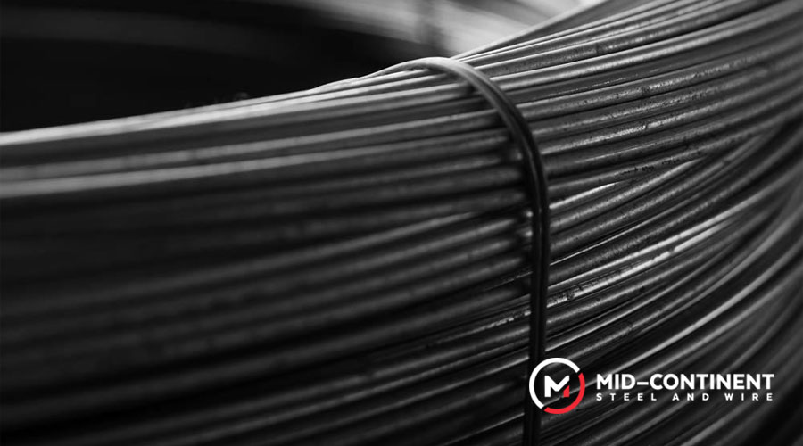 Tie wire for reinforcing steel 