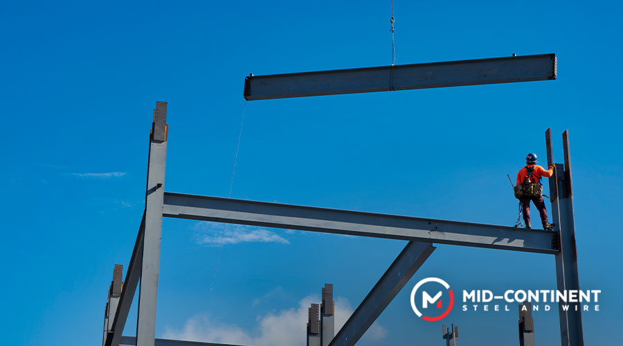 steel i beam for increased strength