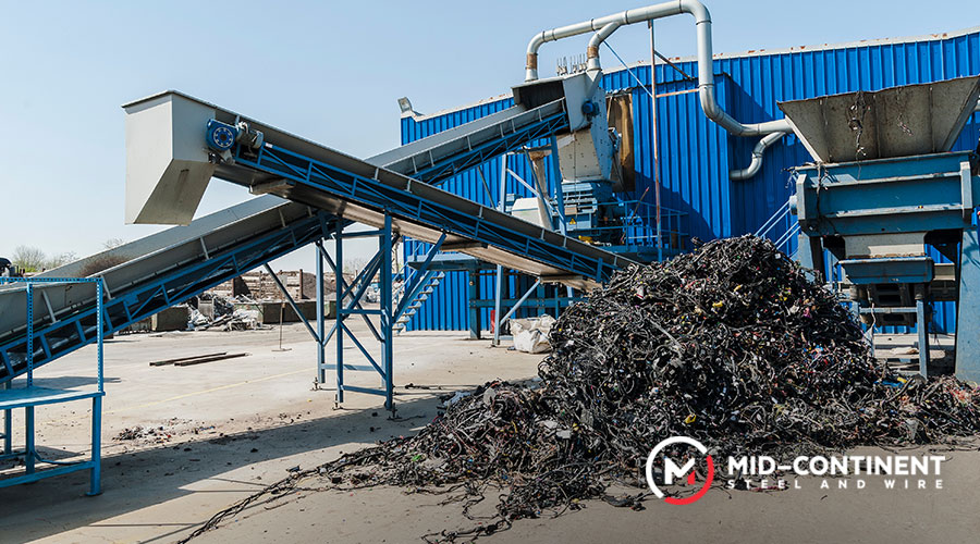 recycling steel conserves natural resources