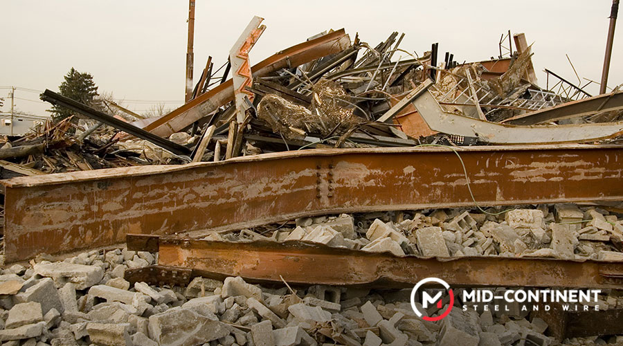 recycled structural steel