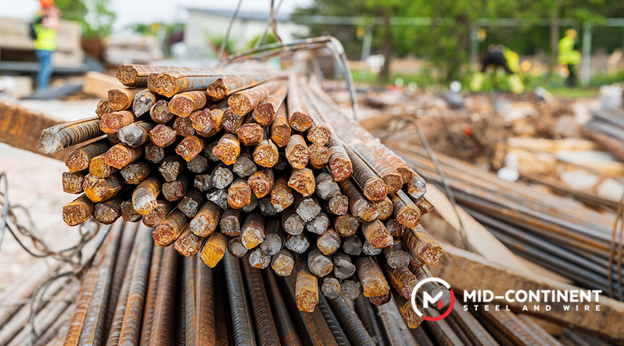 recycled material to produce structural steel