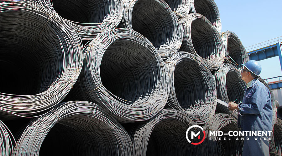 wire rod for concrete reinforcement